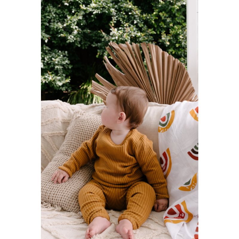 Ribbed Cotton - 2 Piece Set.