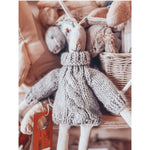 Patagonia Bunny- Justina the label.