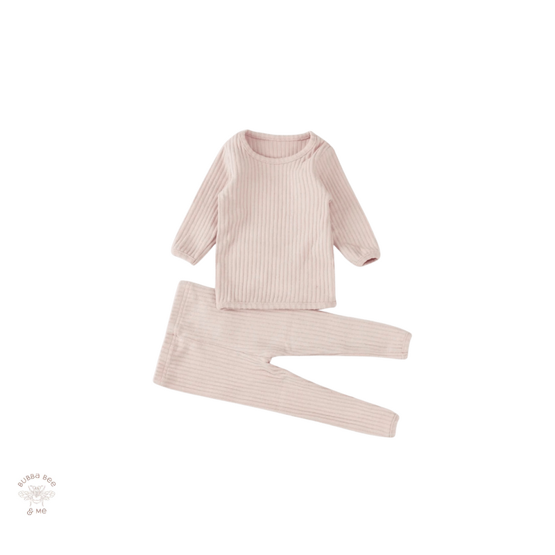 Ribbed Cotton - 2 Piece Set.