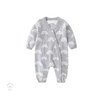 Knitted Sleep Suit - Grey.