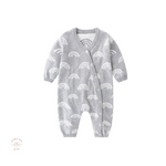 Knitted Sleep Suit - Grey.
