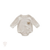 Teddy Romper Vanilla.