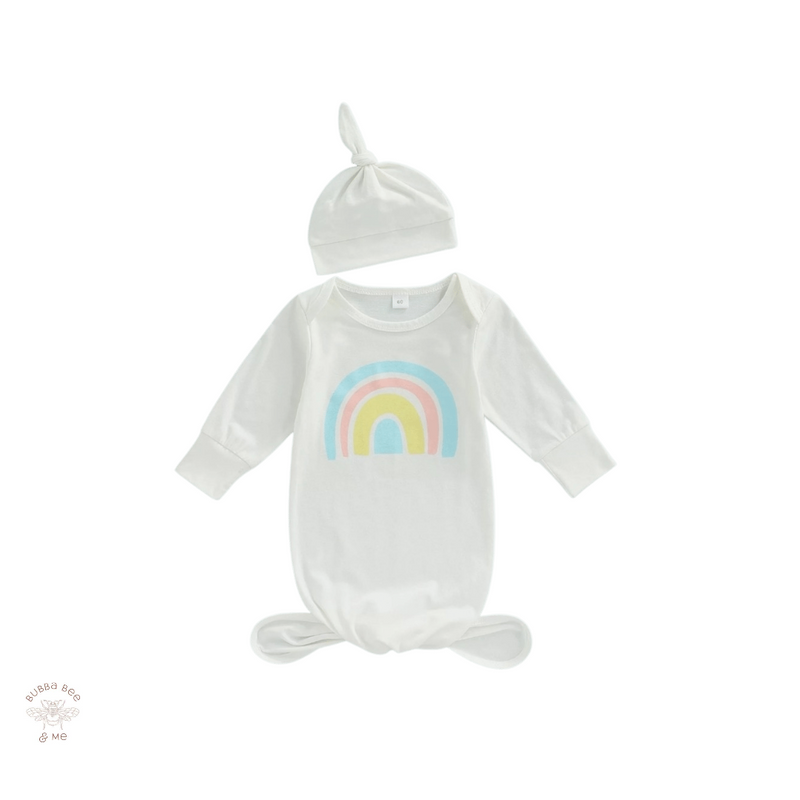 Sleeping Bag - Rainbow Pastel.