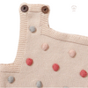 knitted Pastel Spot - Romper.
