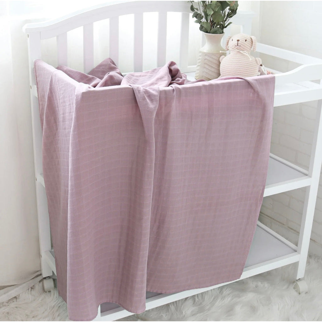 Lilac Organic Swaddle