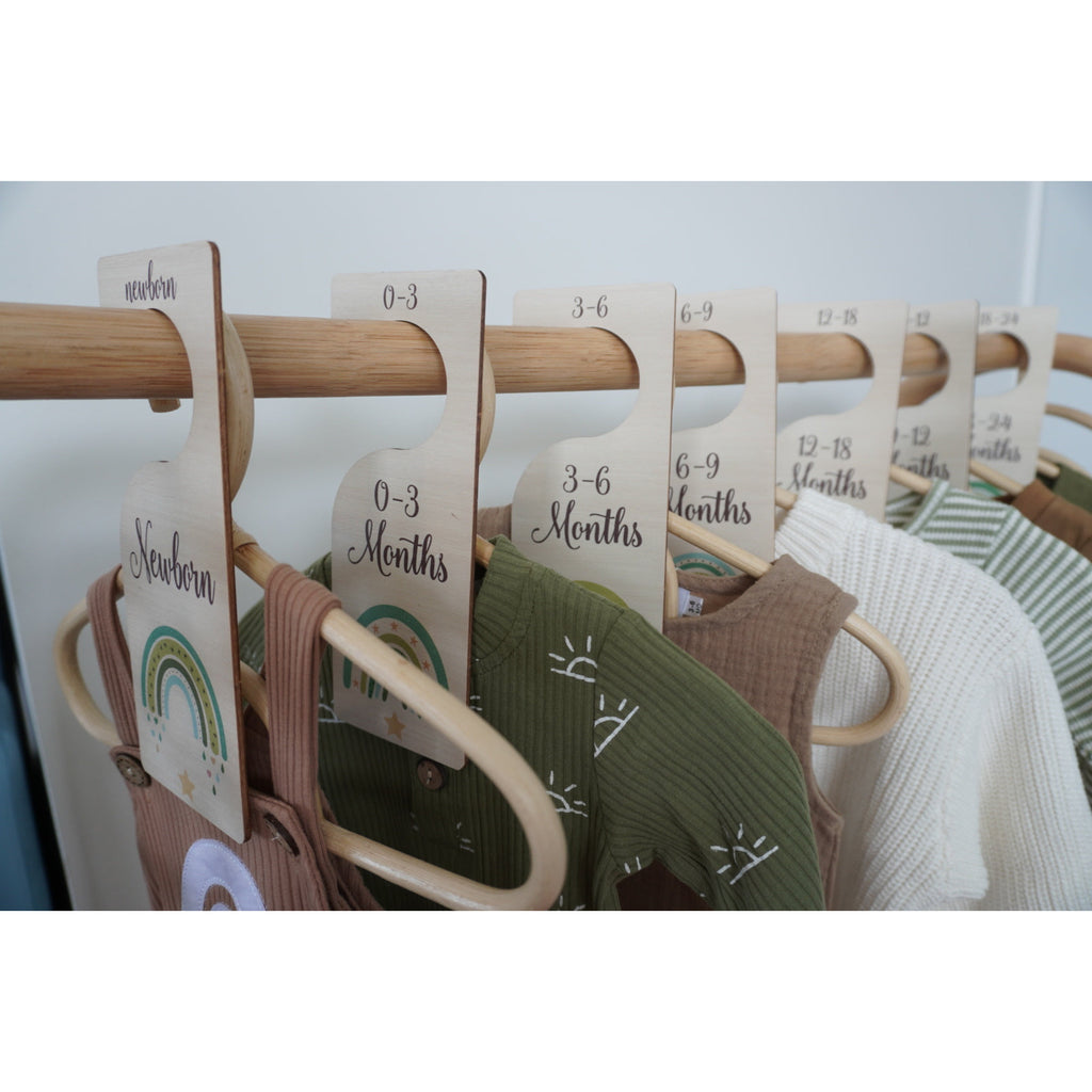 Nursery Wardrobe Hangers.