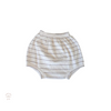 Unisex bloomers, high waisted, fine stripe, Bubba Bee & Me.
