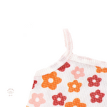 Bany girl singlet top flower pattern,Bubba Bee & Me.