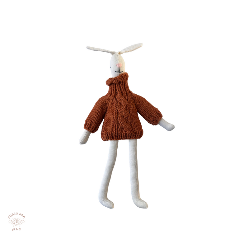 Patagonia Bunny- Justina the label.