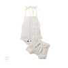 Fine Knitted White - 2 Piece Set.