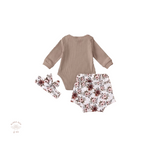 Latte Bloom - 3 Piece Set