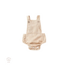 Baby Cream Cotton Corduroy Baby romper, Baby summer romper, Bubba Bee & Me.