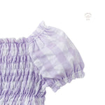 Lilac-Gingham - 2 Piece Set.