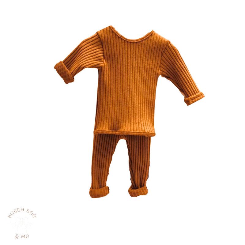 Ribbed Cotton - 2 Piece Set.