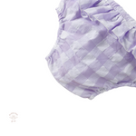 Lilac-Gingham - 2 Piece Set.