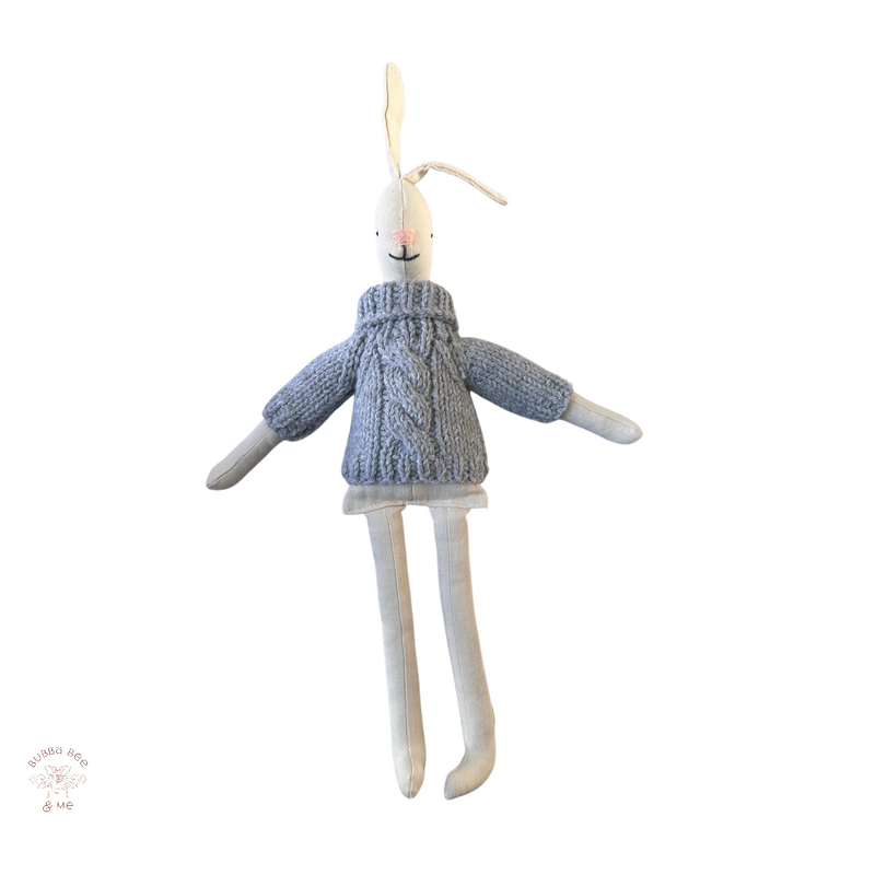 Patagonia Bunny- Justina the label.